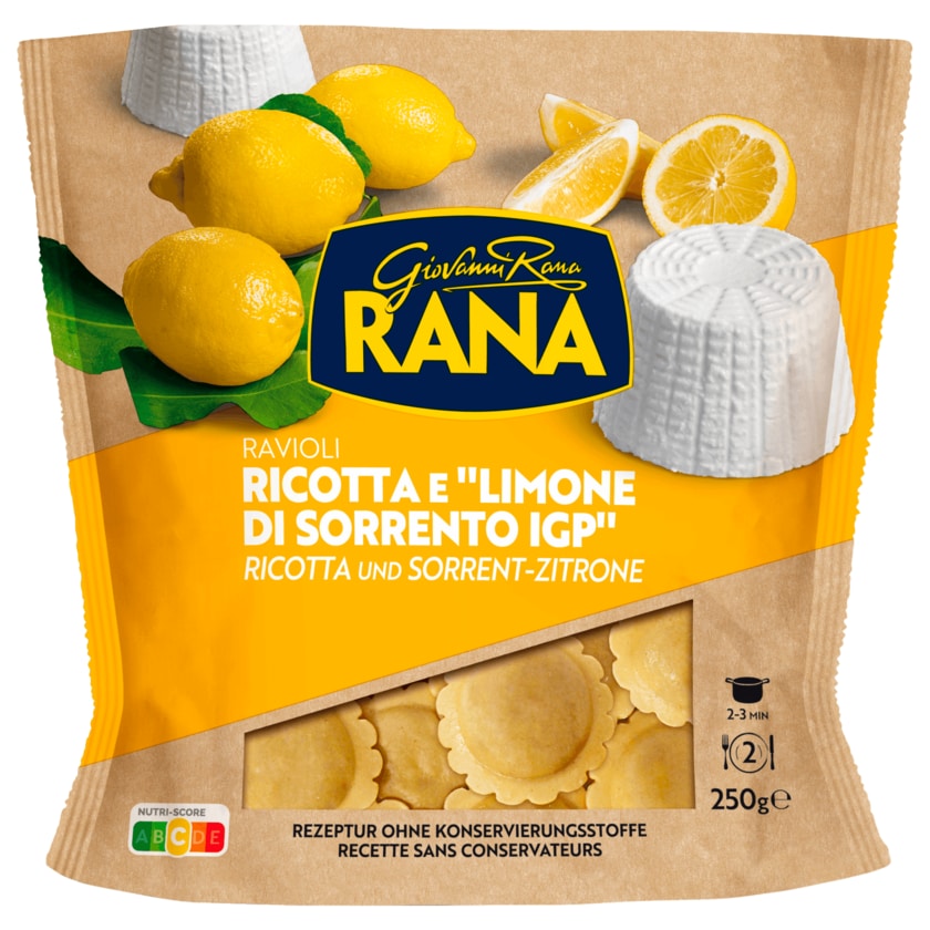 Giovanni Rana Ravioli Ricotta & Limone 250g